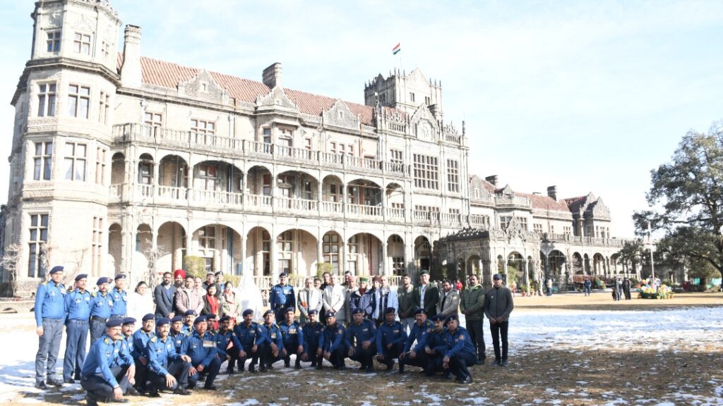 National Flag Hoisted at the Indian Institute of Advanced Study, Shimla on the Occasion of the 77th Republic Day National Flag Hoisted at the Indian Institute of Advanced Study, Shimla on the Occasion of the 77th Republic Day HIMACHAL HEADLINES