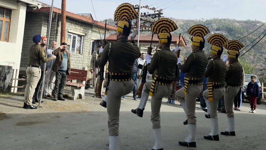 Republic Day celebrated with great enthusiasm in Junga Republic Day celebrated with great enthusiasm in Junga HIMACHAL HEADLINES