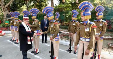 On the occasion of 77th Republic Day , JP Nadda hoisted tricolor at his residence HIMACHAL HEADLINES