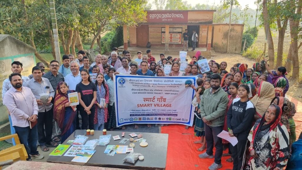 CSIR-IHBT Empowers Kusunpur Villagers Under CSIR "Smart Village" Mission HIMACHAL HEADLINES