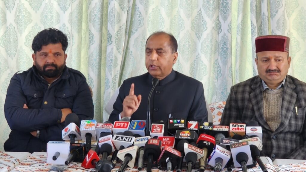 Himachal received five times more assistance under Modi government : Jairam Thakur HIMACHAL HEADLINES