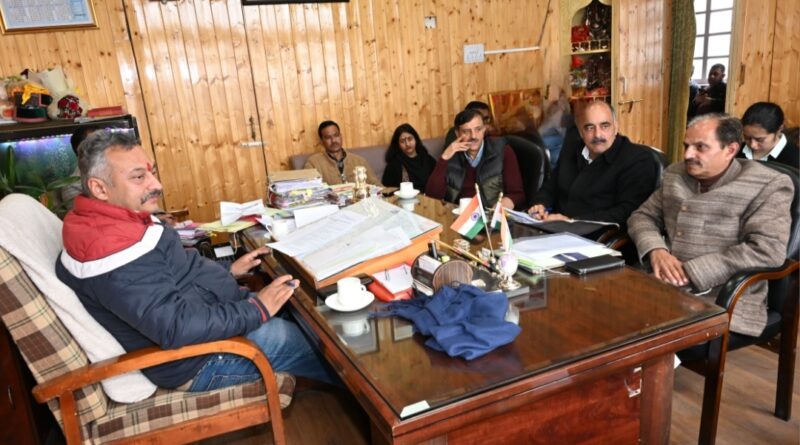 Rohit Thakur calls for accelerated reforms to strengthen education and student facilities HIMACHAL HEADLINES