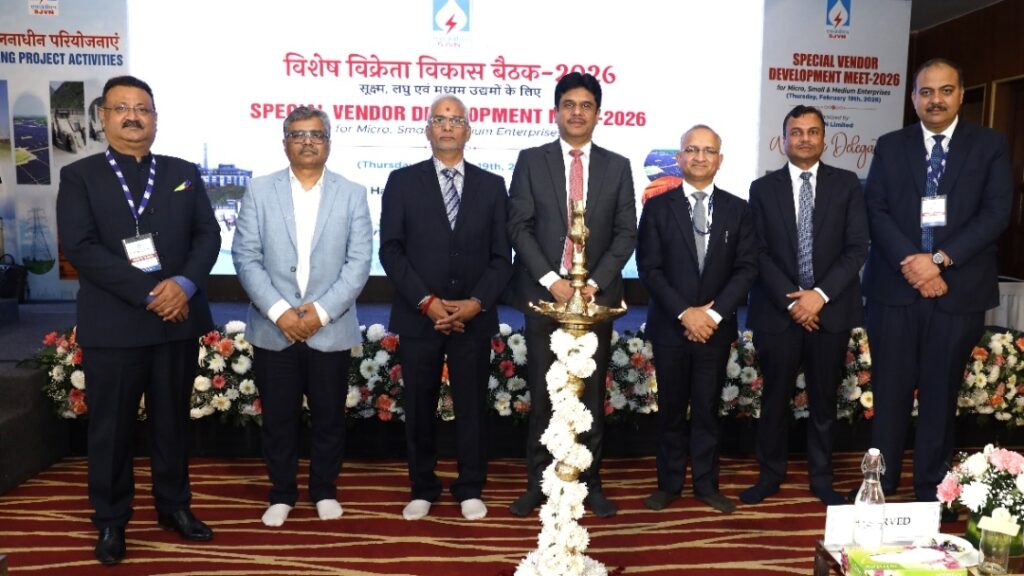 SJVN successfully organized Special Vendor Development Meet 2026 for MSMEs HIMACHAL HEADLINES