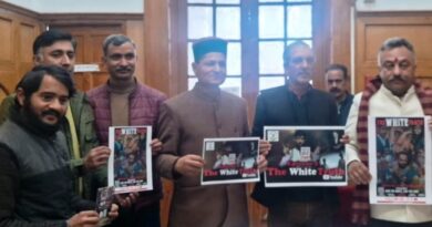 Rohit Thakur launches the second episode and poster of The White Truth HIMACHAL HEADLINES