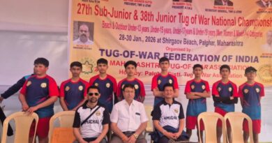 AHSB Student Leads Himachal Pradesh Team to Silver Medal in National Tug of War Championship HIMACHAL HEADLINES