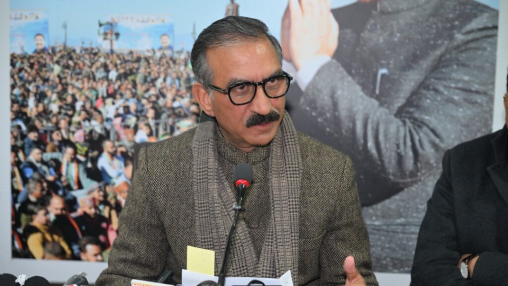 CM Sukhu calls Union Budget a 'Labyrinth of Neglect', Slams centre for unfair distribution HIMACHAL HEADLINES