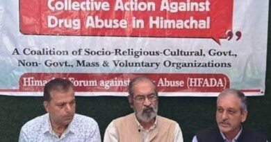 It is wrong to boycott drug-addicted youth or their families: Deepak Sanan HIMACHAL HEADLINES