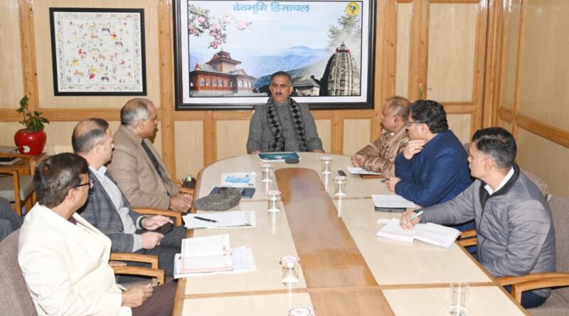 Prepare roadmap to enhance forest cover to 31 percent by 2030: CM Sukhu to forest deptt HIMACHAL HEADLINES