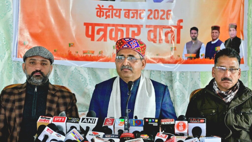 Union Budget 2026 a Decisive Step Towards a Developed and Self-Reliant India: Randhir Sharma Union Budget 2026 a Decisive Step Towards a Developed and Self-Reliant India: Randhir Sharma HIMACHAL HEADLINES