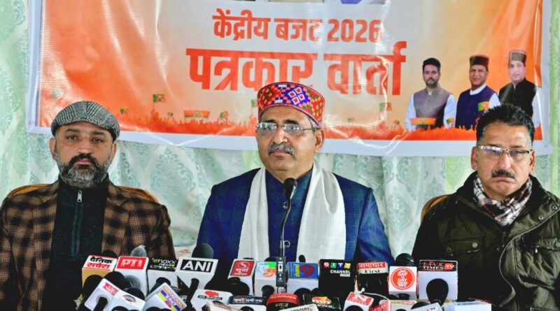 Union Budget 2026 a Decisive Step Towards a Developed and Self-Reliant India: Randhir Sharma HIMACHAL HEADLINES