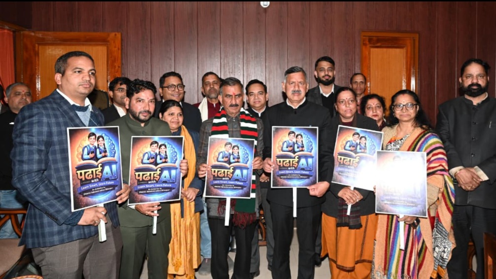 Sukhu launches ‘Padhai with AI’ app Sukhu launches ‘Padhai with AI’ app HIMACHAL HEADLINES