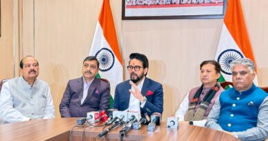 Centre has not kept any shortfall in Himachal's budget, Congress govt should stop misleading: Anurag HIMACHAL HEADLINES