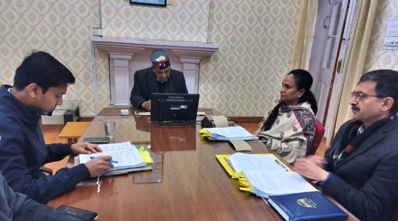 Dr Shandil directs accelerating procurement of medical equipment to modernize state healthcare HIMACHAL HEADLINES