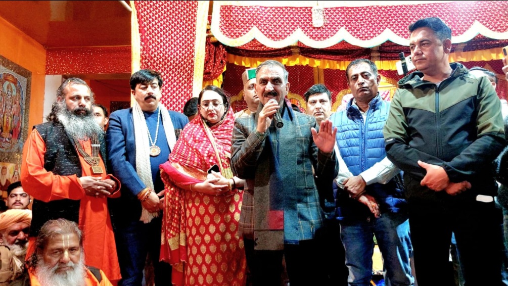 CM Sukhu Champions "Karmayoga" and social justice at annual religious Congregation in Una HIMACHAL HEADLINES