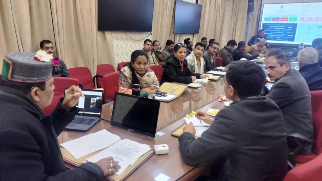 Dhani Shandil chairs IT based solution for providing healthcare Dhani Shandil chairs IT based solution for providing healthcare HIMACHAL HEADLINES