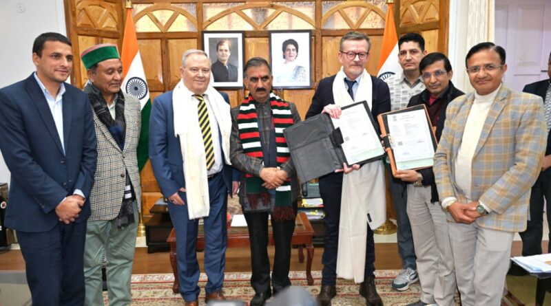 Himachal Govt signs MoU to explore Geothermal Energy in State HIMACHAL HEADLINES