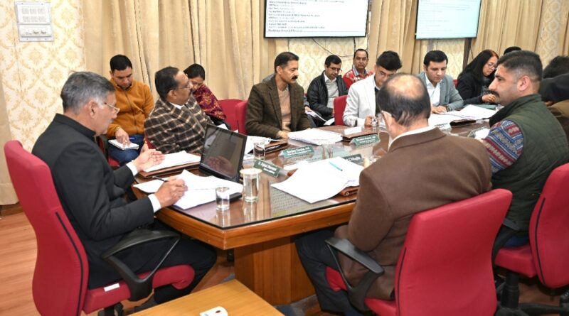 Rajesh Dharmani chairs HIMUDA Board Meeting HIMACHAL HEADLINES