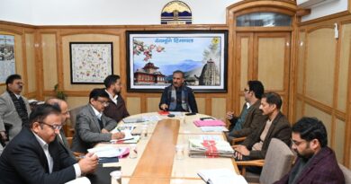 Sukhu outlines Rs.2350 crore strategic overhaul of Himachal Tourism HIMACHAL HEADLINES