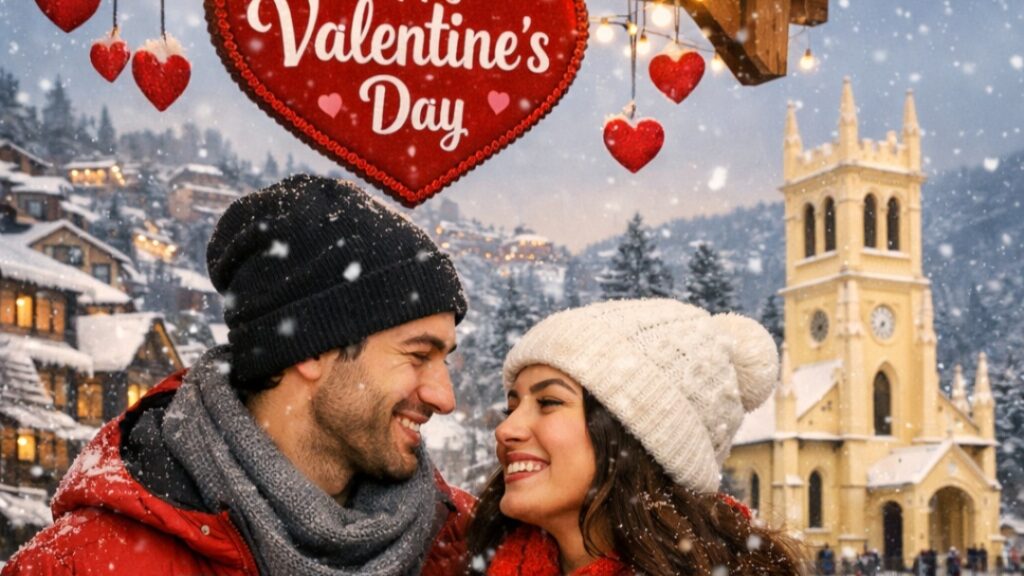 Love in the Hills: Shimla Turns into a Valentine’s Hotspot HIMACHAL HEADLINES