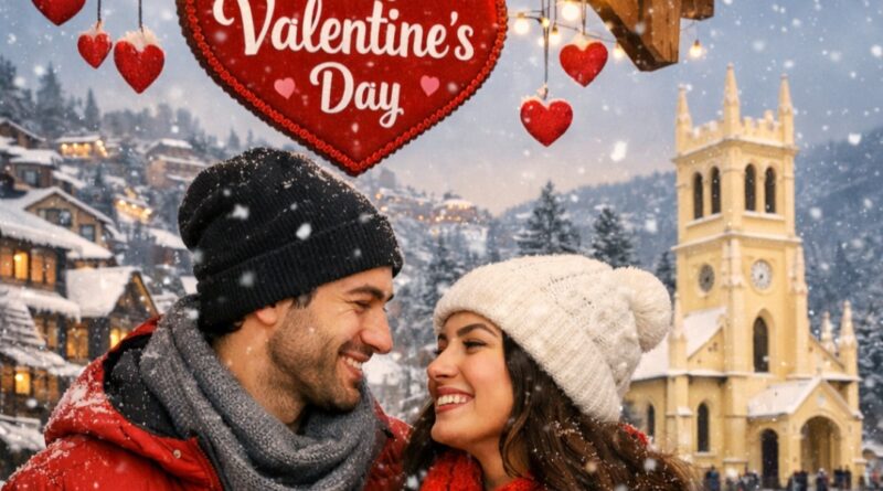 Love in the Hills: Shimla Turns into a Valentine’s Hotspot Love in the Hills: Shimla Turns into a Valentine’s Hotspot HIMACHAL HEADLINES