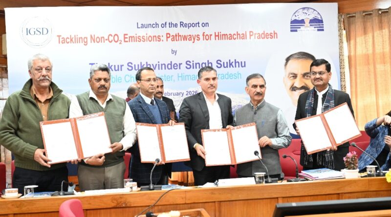 Unprecedented cloudbursts, shrinking glaciers signal climate change: Sukhu Unprecedented cloudbursts, shrinking glaciers signal climate change: Sukhu HIMACHAL HEADLINES