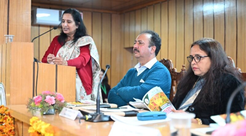 National Seminar on Nature-Based Farming and NTFPs for Global Environmental Sustainability HIMACHAL HEADLINES
