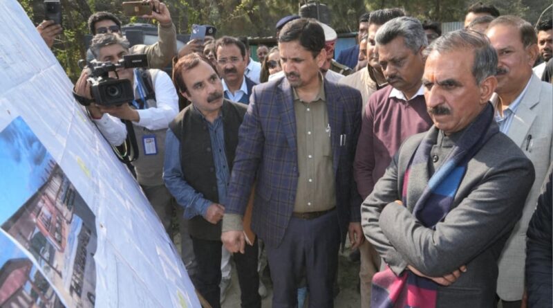Sukhu inspects under-construction Jaskot Heliport and Hamirpur Bus Stand Sukhu inspects under-construction Jaskot Heliport and Hamirpur Bus Stand HIMACHAL HEADLINES