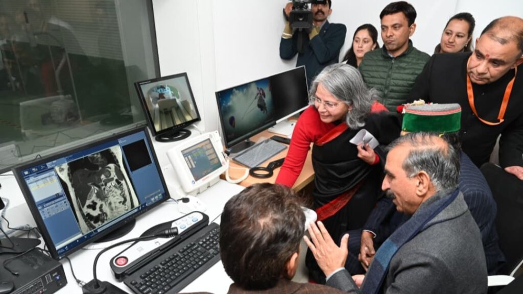 Sukhu inaugurates State-of-the-Art 3 Tesla MRI machine at IGMC Sukhu inaugurates State-of-the-Art 3 Tesla MRI machine at IGMC HIMACHAL HEADLINES