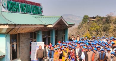 KVK Solan in collaboration with HIL (India) promotes safe and judicial use of pesticides HIMACHAL HEADLINES