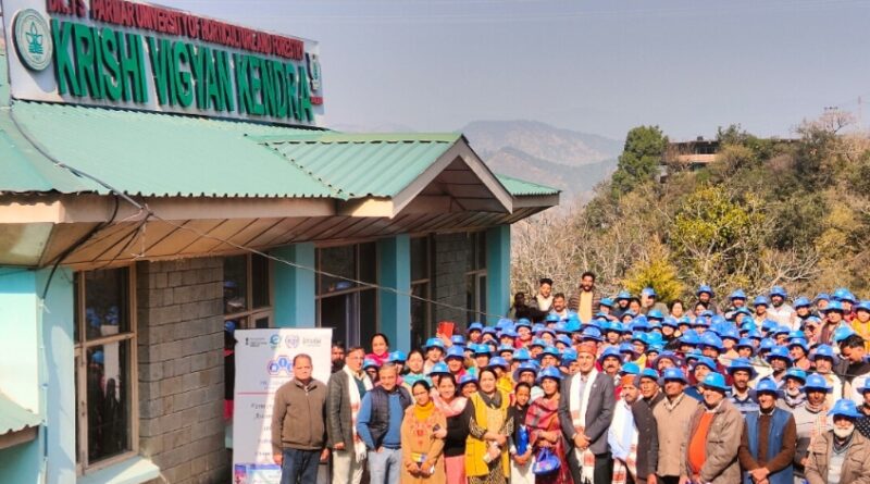 KVK Solan in collaboration with HIL (India) promotes safe and judicial use of pesticides HIMACHAL HEADLINES