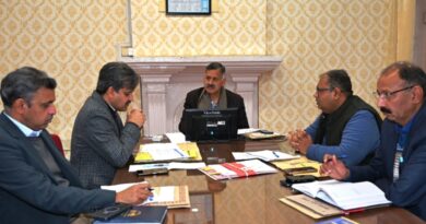 Rajesh Dharmani chairs review meeting of Technical Education Department