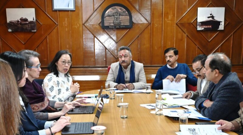 Rohit Thakur chairs steering committee meeting of UNESCO 'HP FUTURES'  project HIMACHAL HEADLINES