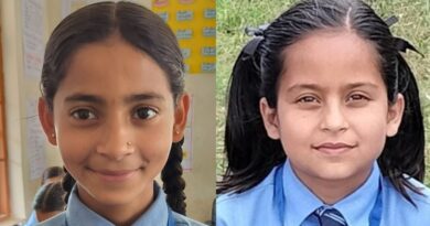 Two girl students of Janedghat, Kavya and Saanvi, passed the NMMS exam HIMACHAL HEADLINES