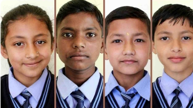 Four children from Janedghat secured excellent positions in the Sanskrit Olympiad HIMACHAL HEADLINES