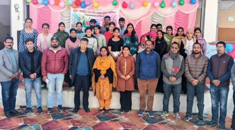 Successful organization of cultural festival Spandan 2026 in Degree College Chail Koti HIMACHAL HEADLINES