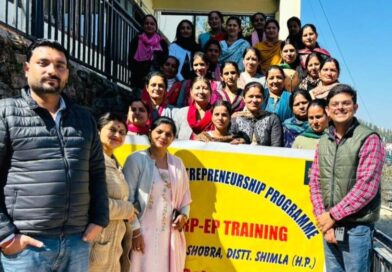 Software training given to community resource persons in Mashobra