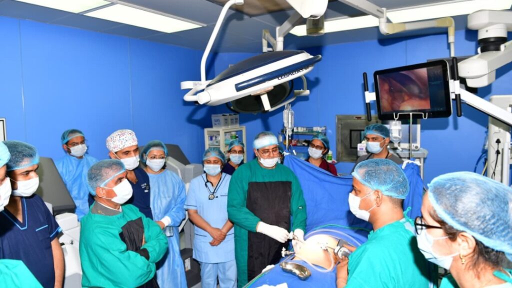 Himachal expands advanced healthcare - Sukhu inaugurates robotic surgery at Nerchowk Medical college Himachal expands advanced healthcare - Sukhu inaugurates robotic surgery at Nerchowk Medical college HIMACHAL HEADLINES