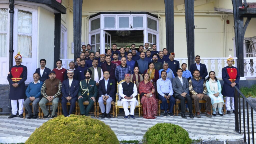  Farewell function held in honour of Governor Shiv Pratap Shukla at Lok Bhavan HIMACHAL HEADLINES