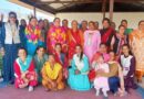 On Women’s Day, women danced to the Pahari Naati in Dhali Bagda