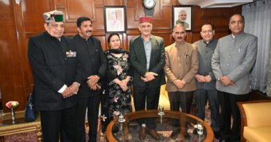 Warm welcome accorded to Governor (Designate) Kavinder Gupta in Shimla HIMACHAL HEADLINES