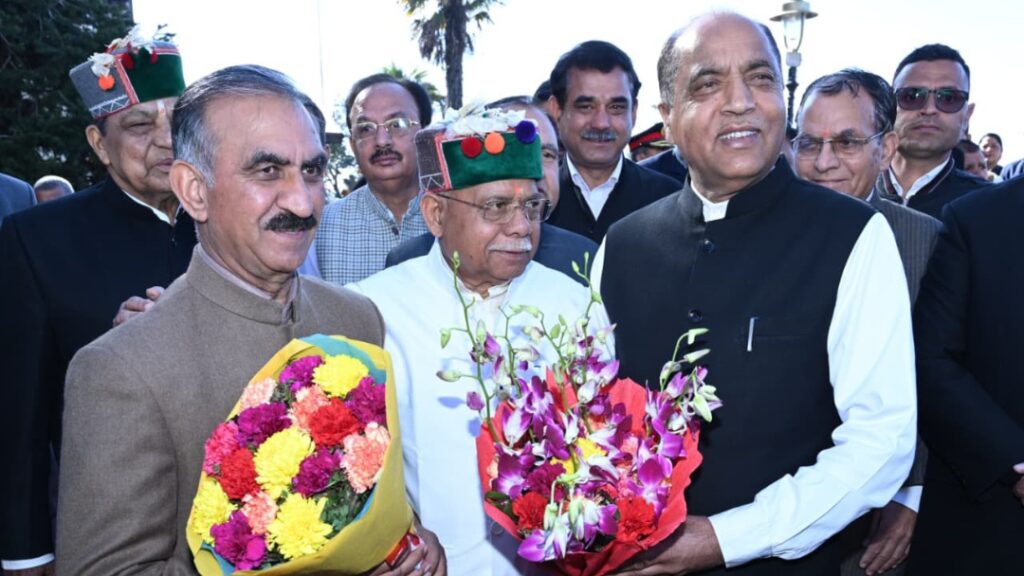CM Sukhu Bids Warm Farewell to GOV Shukla CM Sukhu Bids Warm Farewell to GOV Shukla HIMACHAL HEADLINES