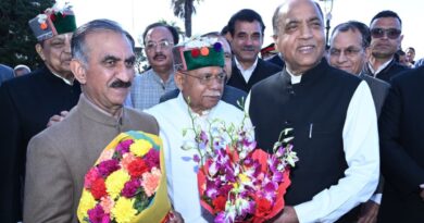 CM Sukhu Bids Warm Farewell to GOV Shukla HIMACHAL HEADLINES