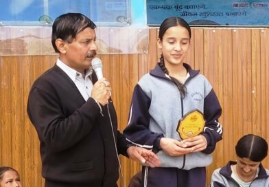 Prerana, a student of Chiyog School, passed the NMMS exam