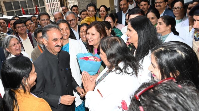 Patients receiving world-class robotic surgery facility within State: Sukhu HIMACHAL HEADLINES