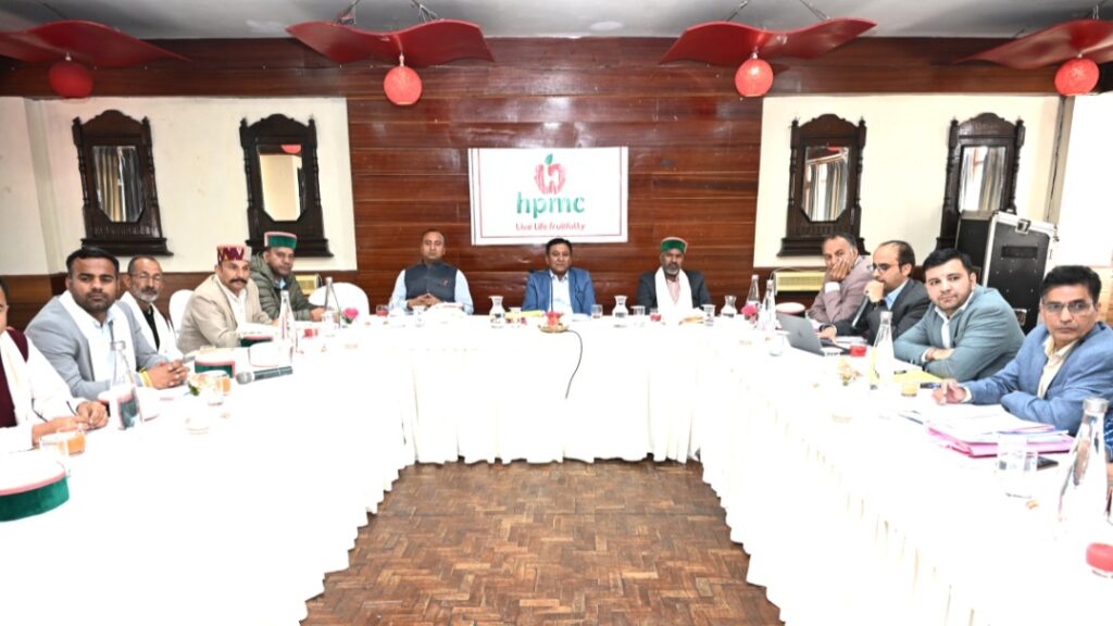 Jagat Negi presides over 220th meeting of HPMC Board HIMACHAL HEADLINES