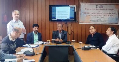 State Level workshop on periodic labour force survey Organized HIMACHAL HEADLINES