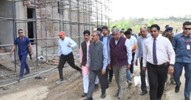CM Sukhu inspects Sukh Ashray Complex Luthan HIMACHAL HEADLINES