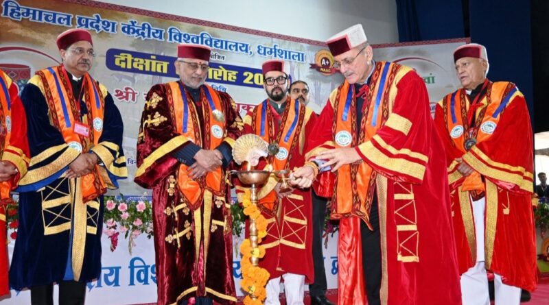 Indian education tradition focuses on knowledge, values and holistic development: Governor Gupta HIMACHAL HEADLINES