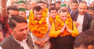 Himachal Congress Committee President Vinay Kumar inaugurated development works in Gatdhar HIMACHAL HEADLINES