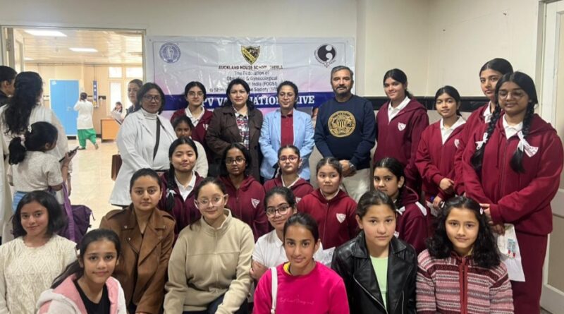 Auckland House School leads the way in student health protection HIMACHAL HEADLINES